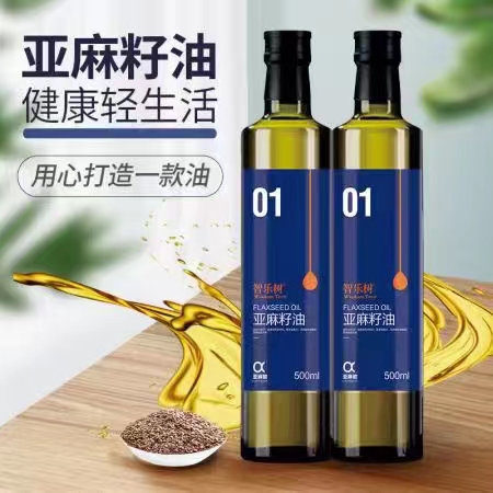智乐树亚麻籽油4瓶